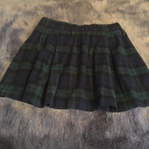 Plaid Miniskirt